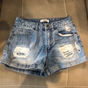 Jean shorts